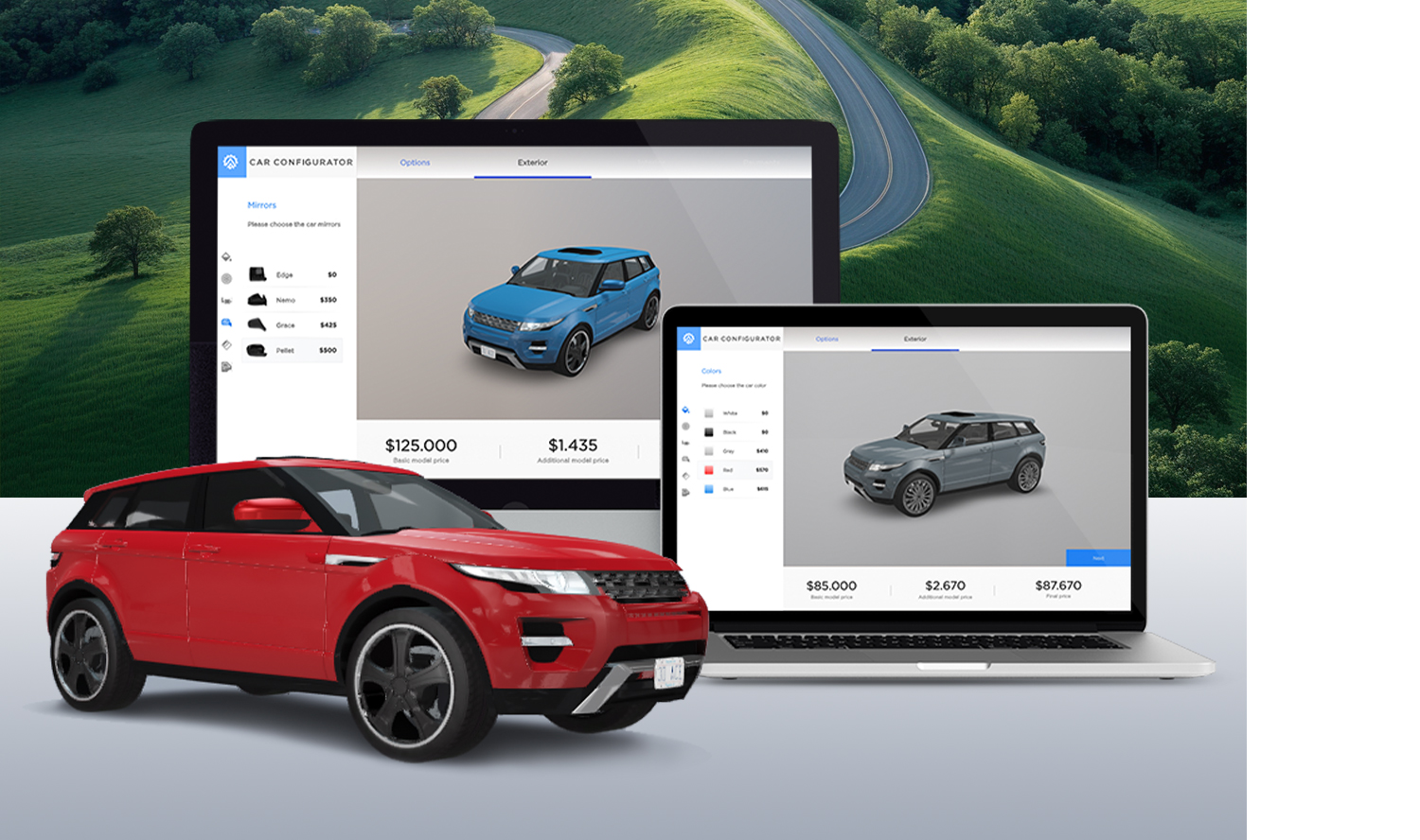 3d car configurator value