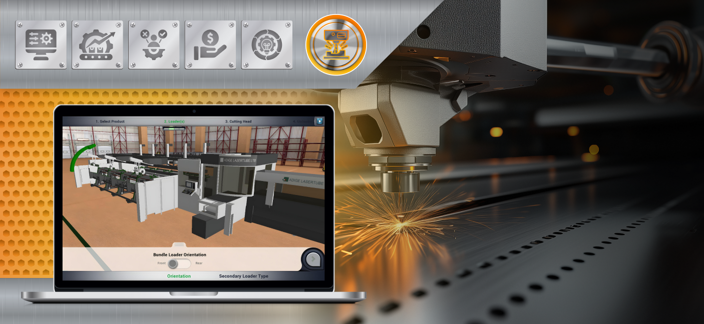 3d configurator for tube laser list