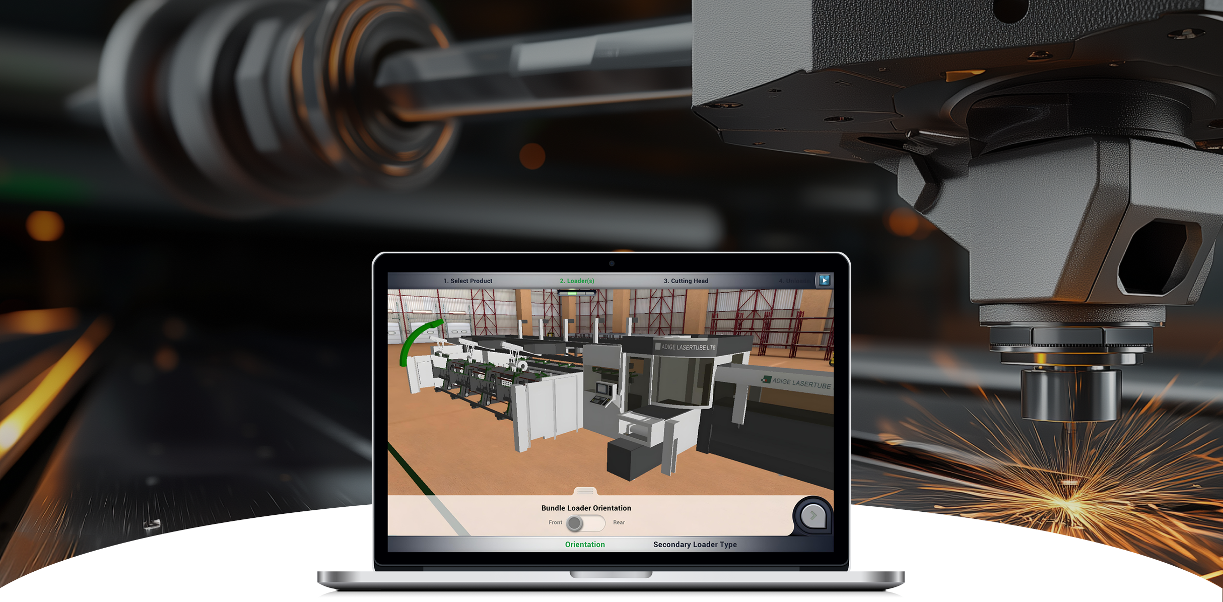 3d configurator for tube laser header img