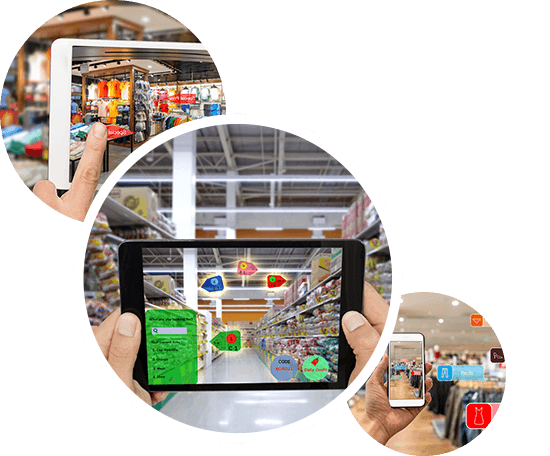 AR virtual tours