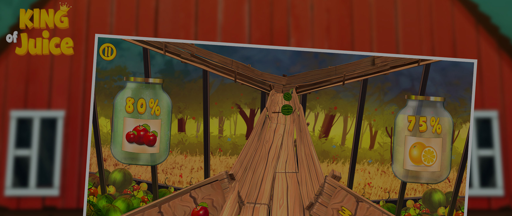 King of Juice: the Best of Mobile and Leap Motion