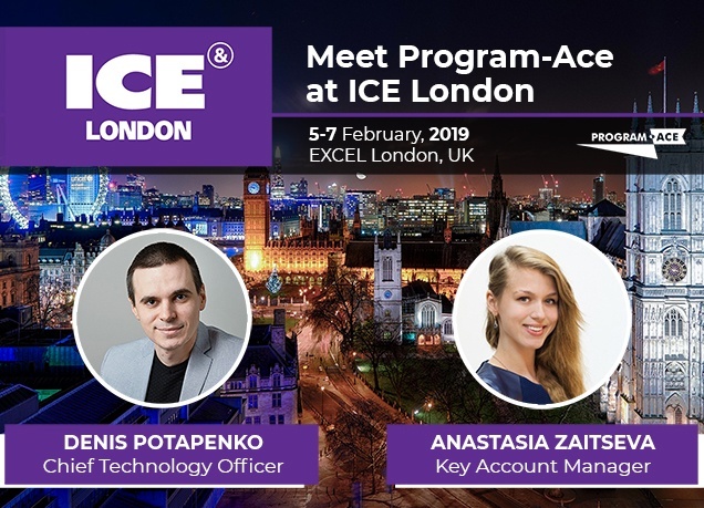 Program-Ace ICE London 2019