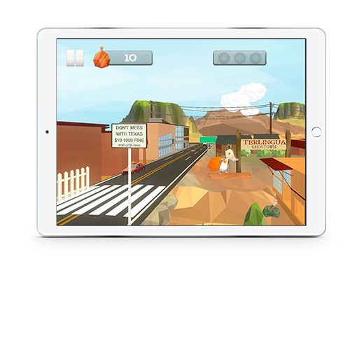 Educationalcross platformgame