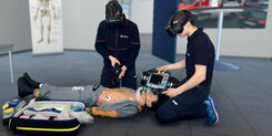 Virtual reality emergency training