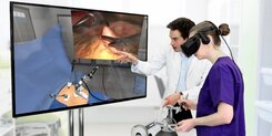 Virtual reality surgery training