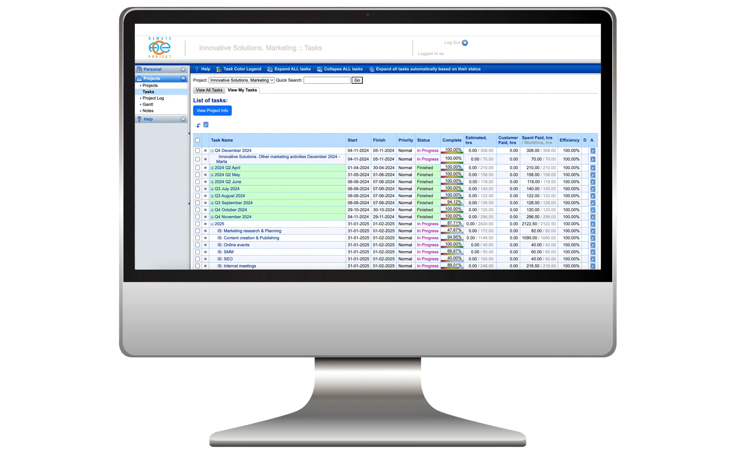 AceRemote interface