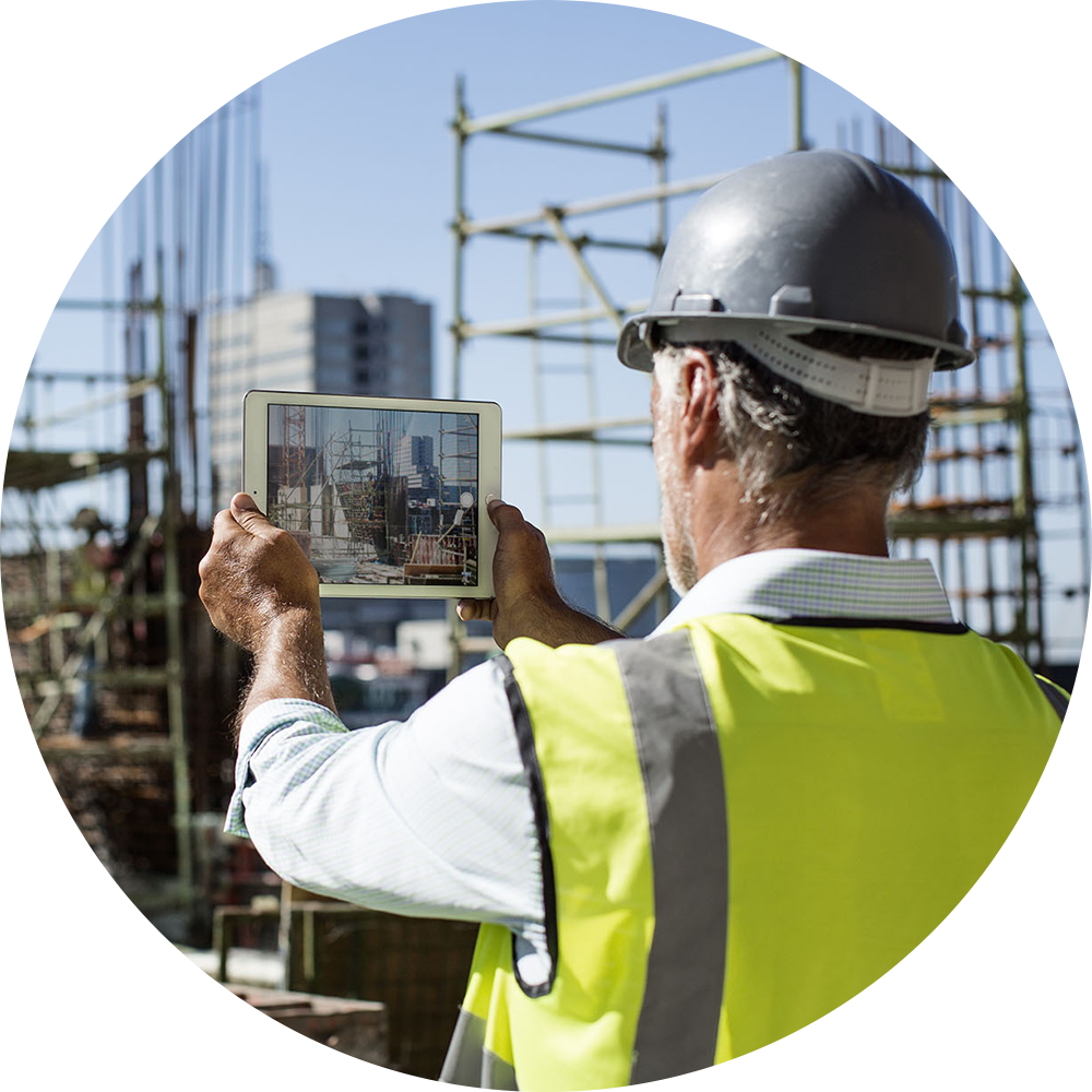 AR construction training