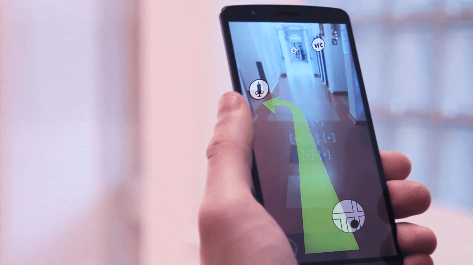 ar navigation in hospital