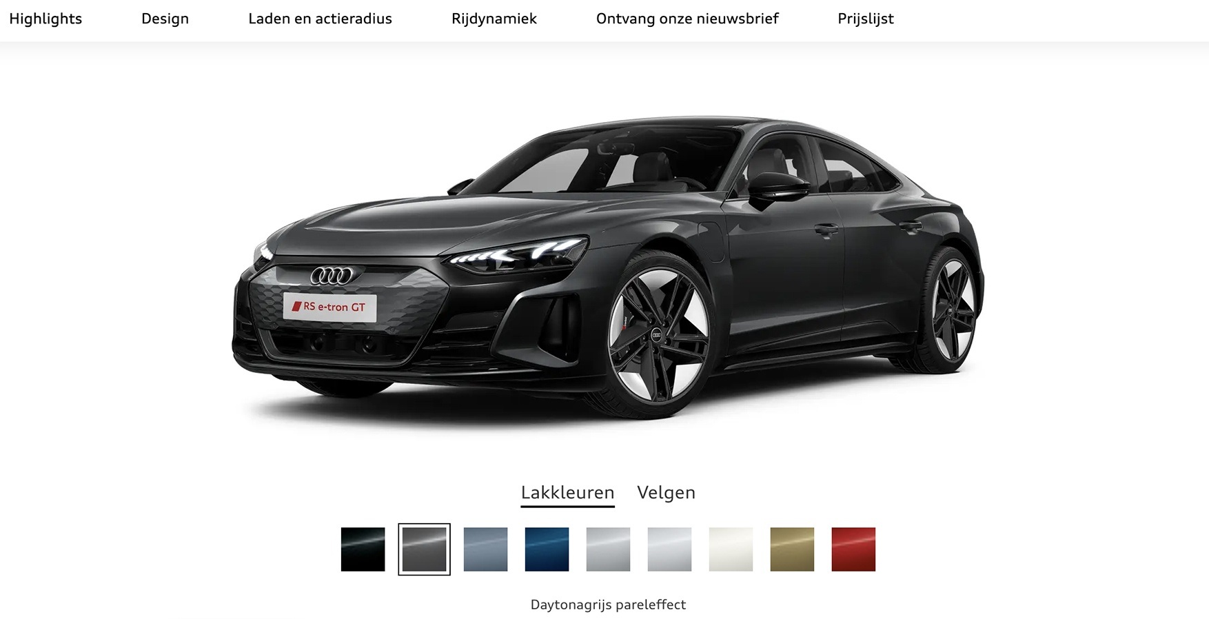 Audi Car Configurator