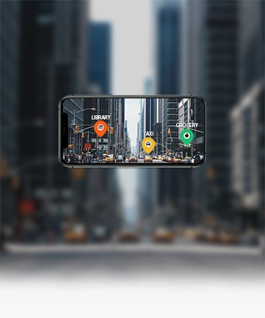 Augmented reality app development