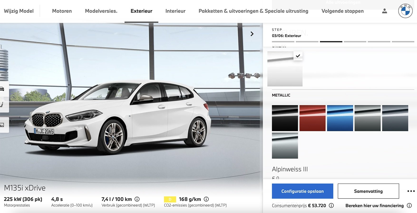 BMW Car Configurator