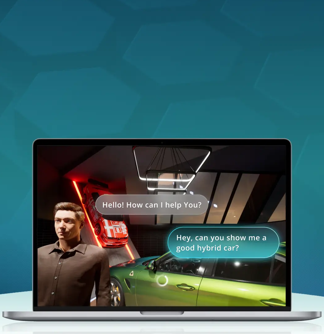 AI-driven virtual assistant for automotive showrooms