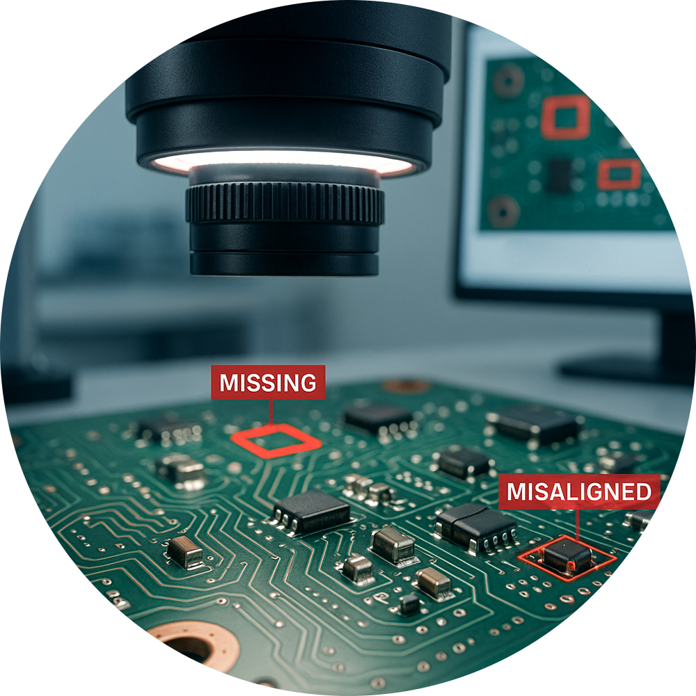Computer vision in electronics