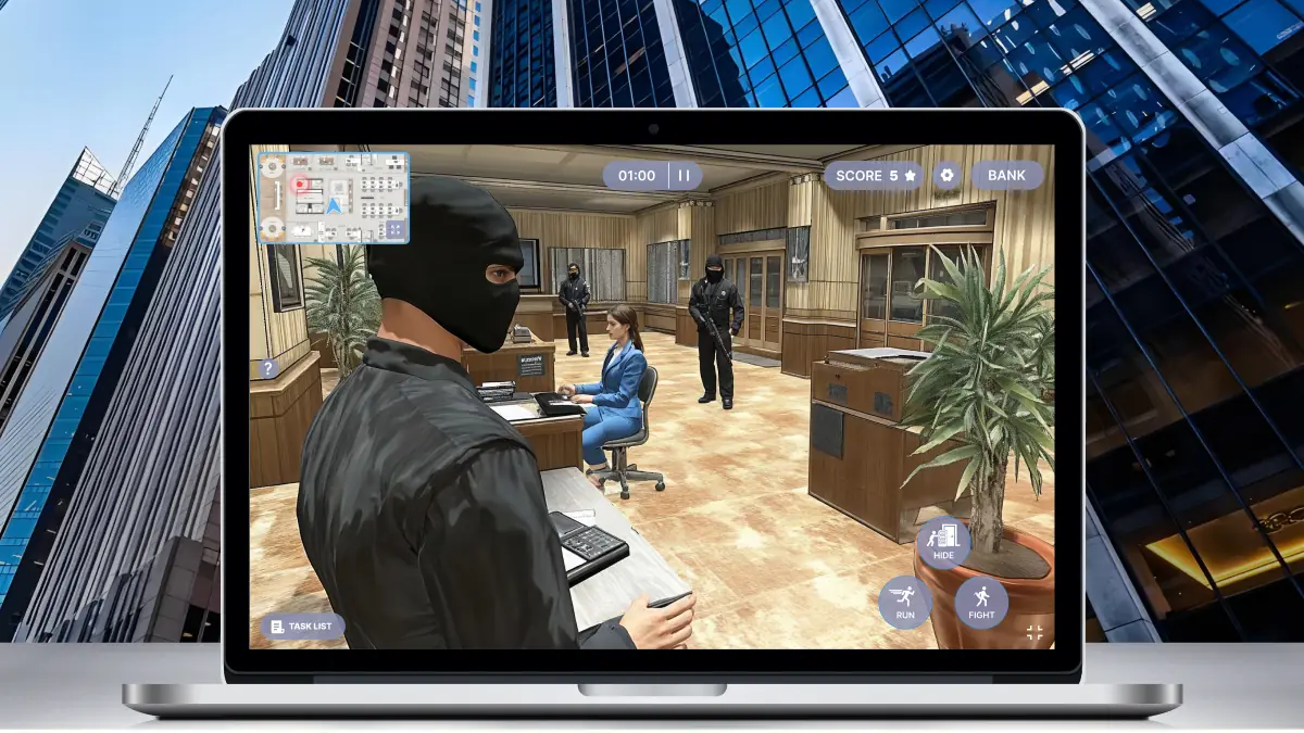 gamified banking security training