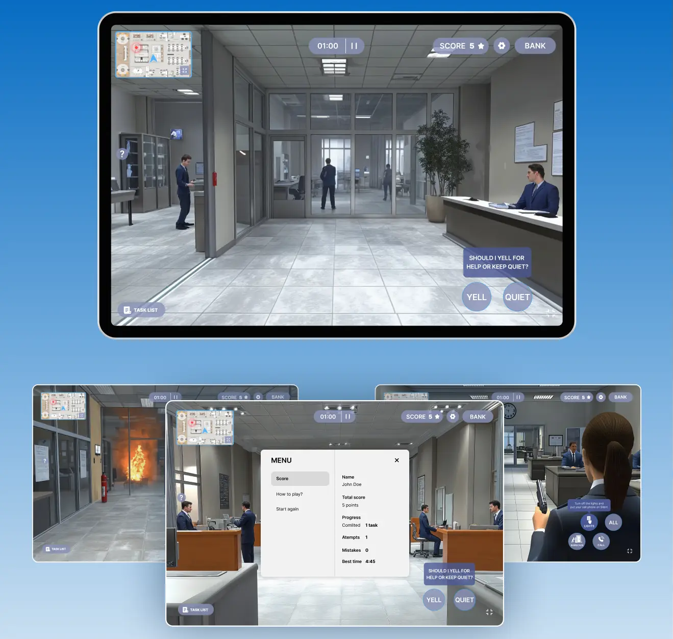 Gamified Employee Security Training
