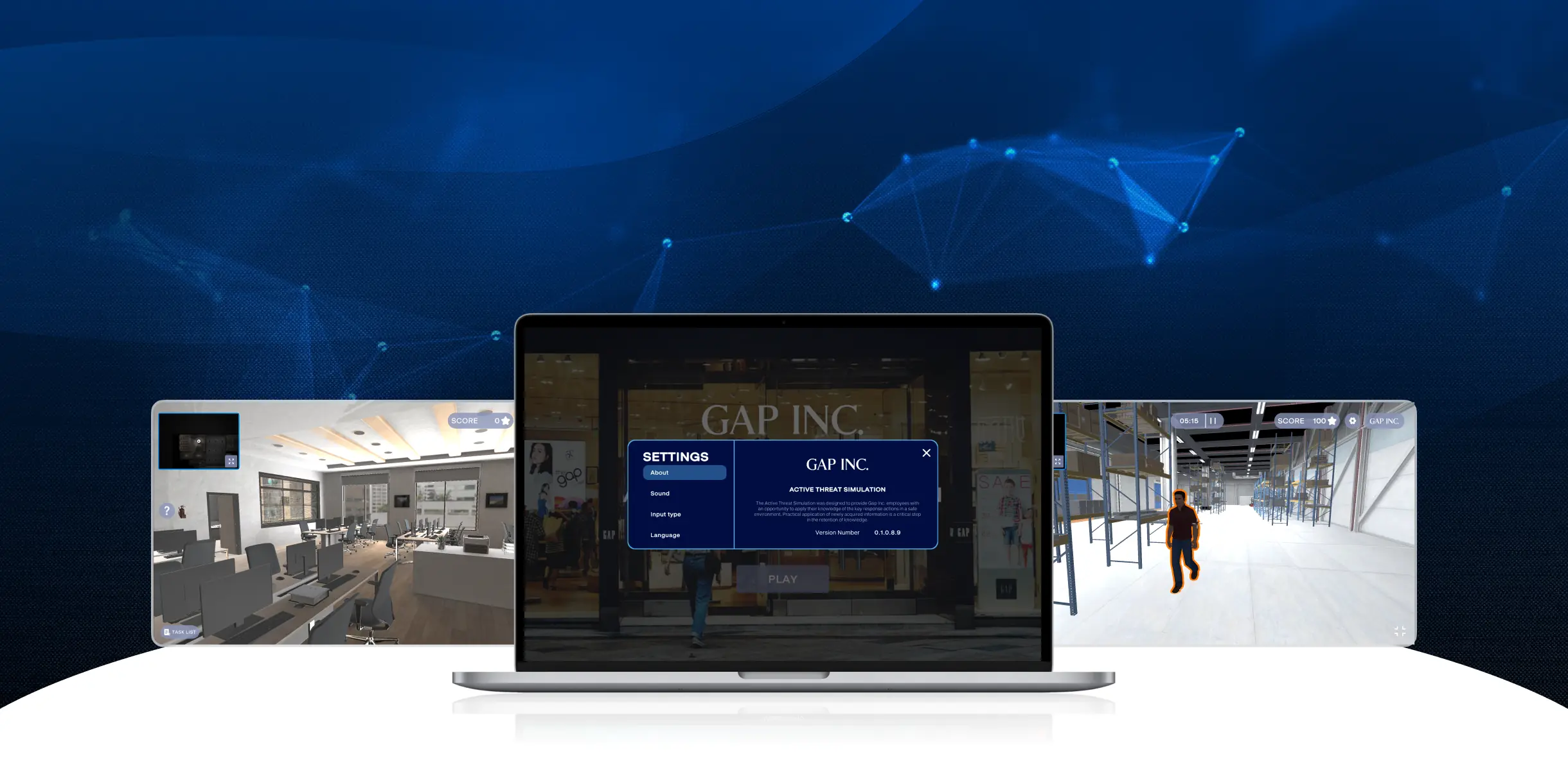 Gap Inc. active threat training simulation