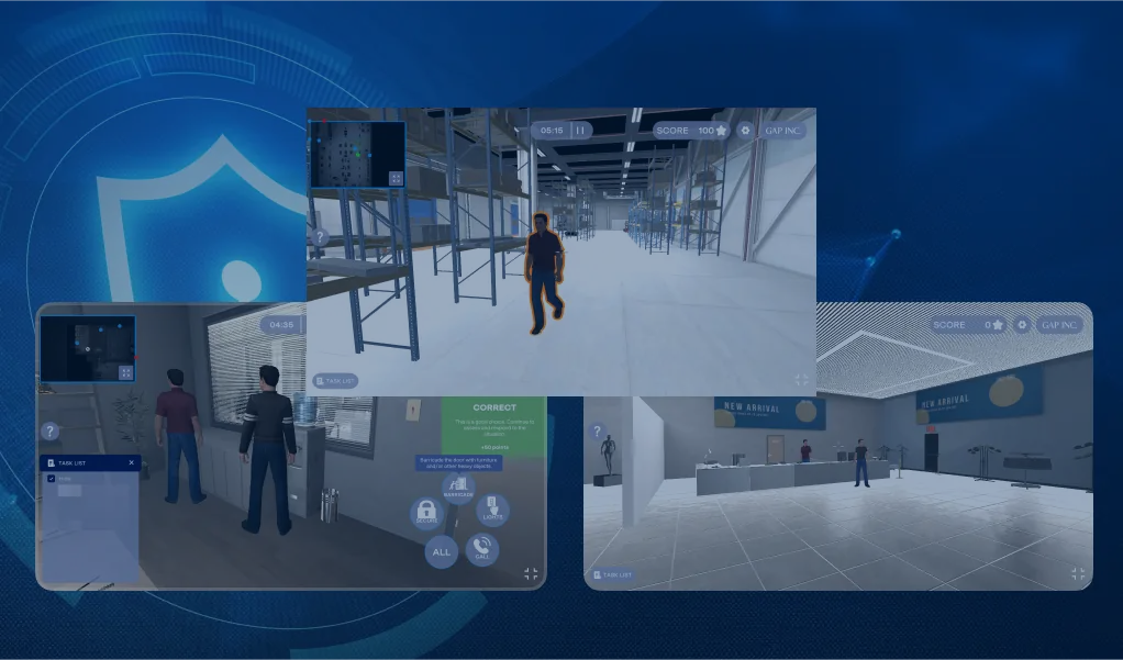 Gap inc active threat simulation list