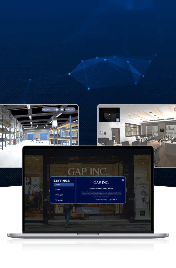 Gap inc active threat simulation header