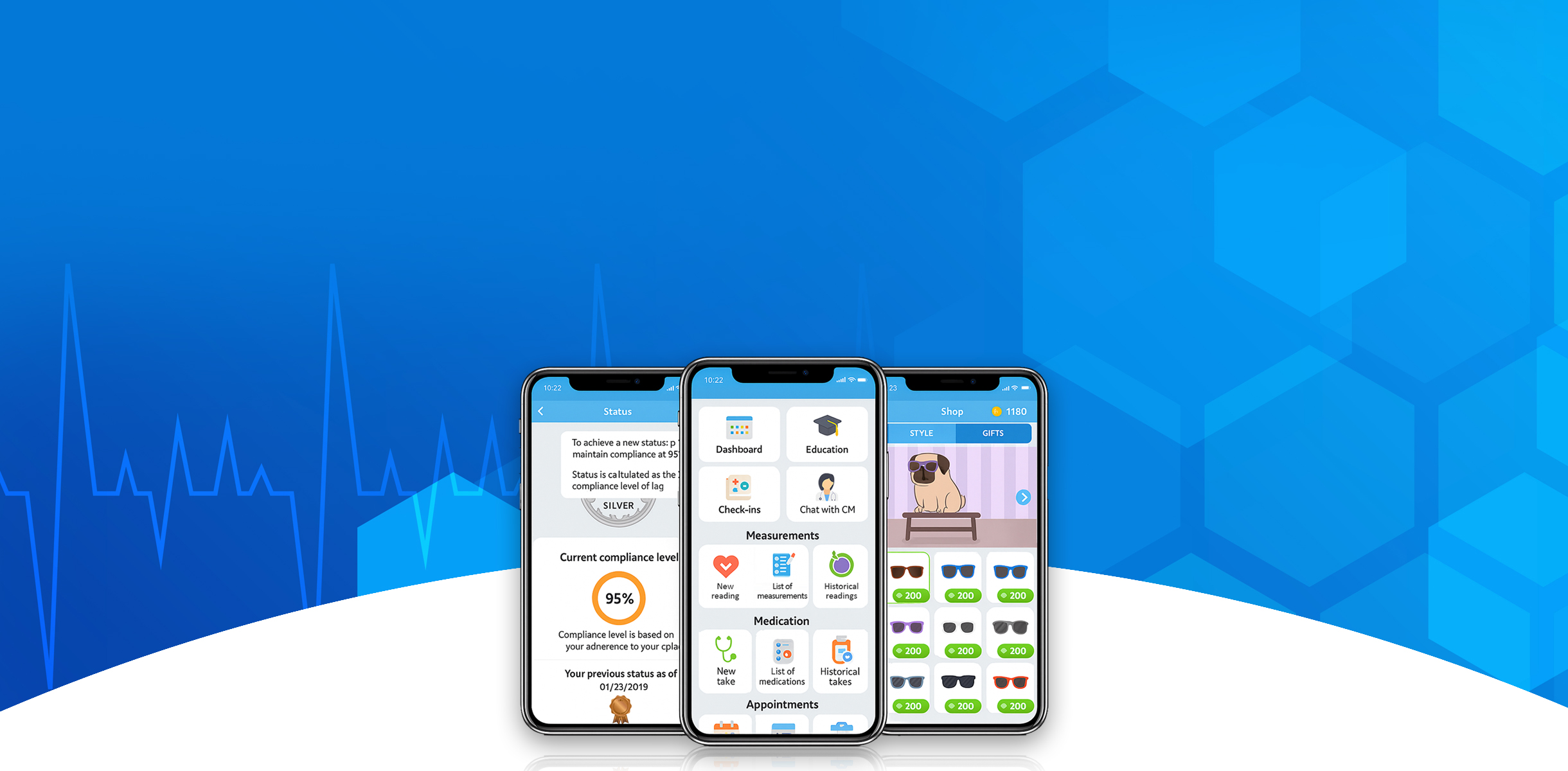 Healthcare gamification header