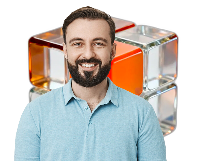 Python developer portrait