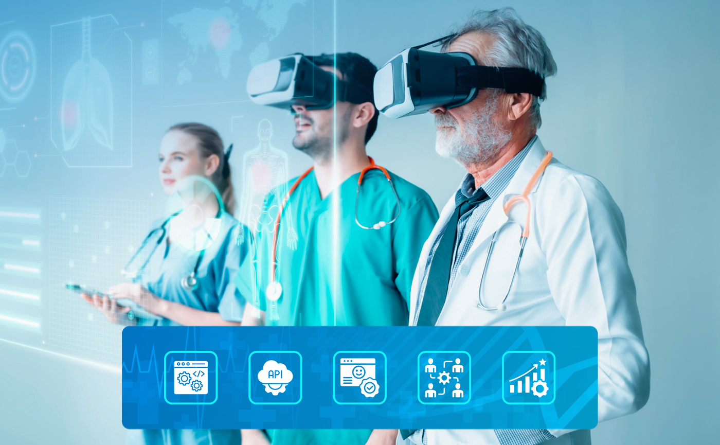 Medical vr simulation platform with serious game elements approach and solution