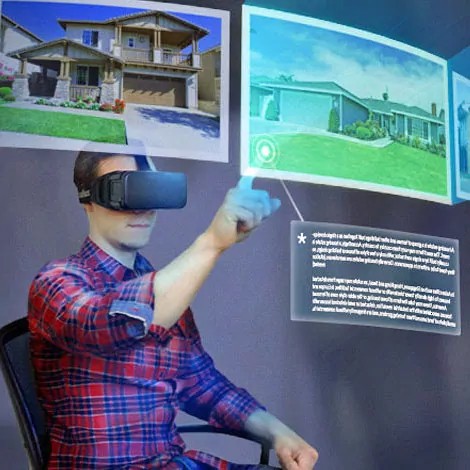 VR exhibition for real estate customers