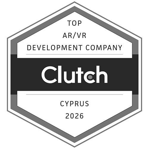 Top ar vr development company cyprus clutch 2026 black