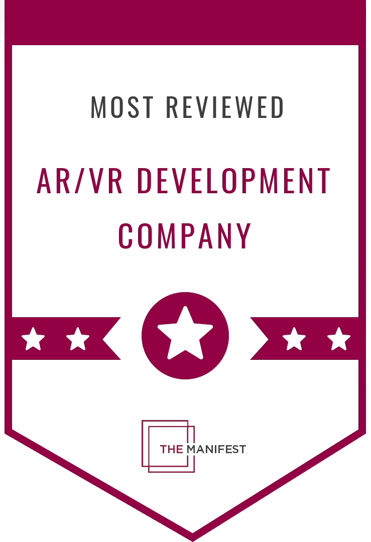 Top AR & VR Development Company Manifest award