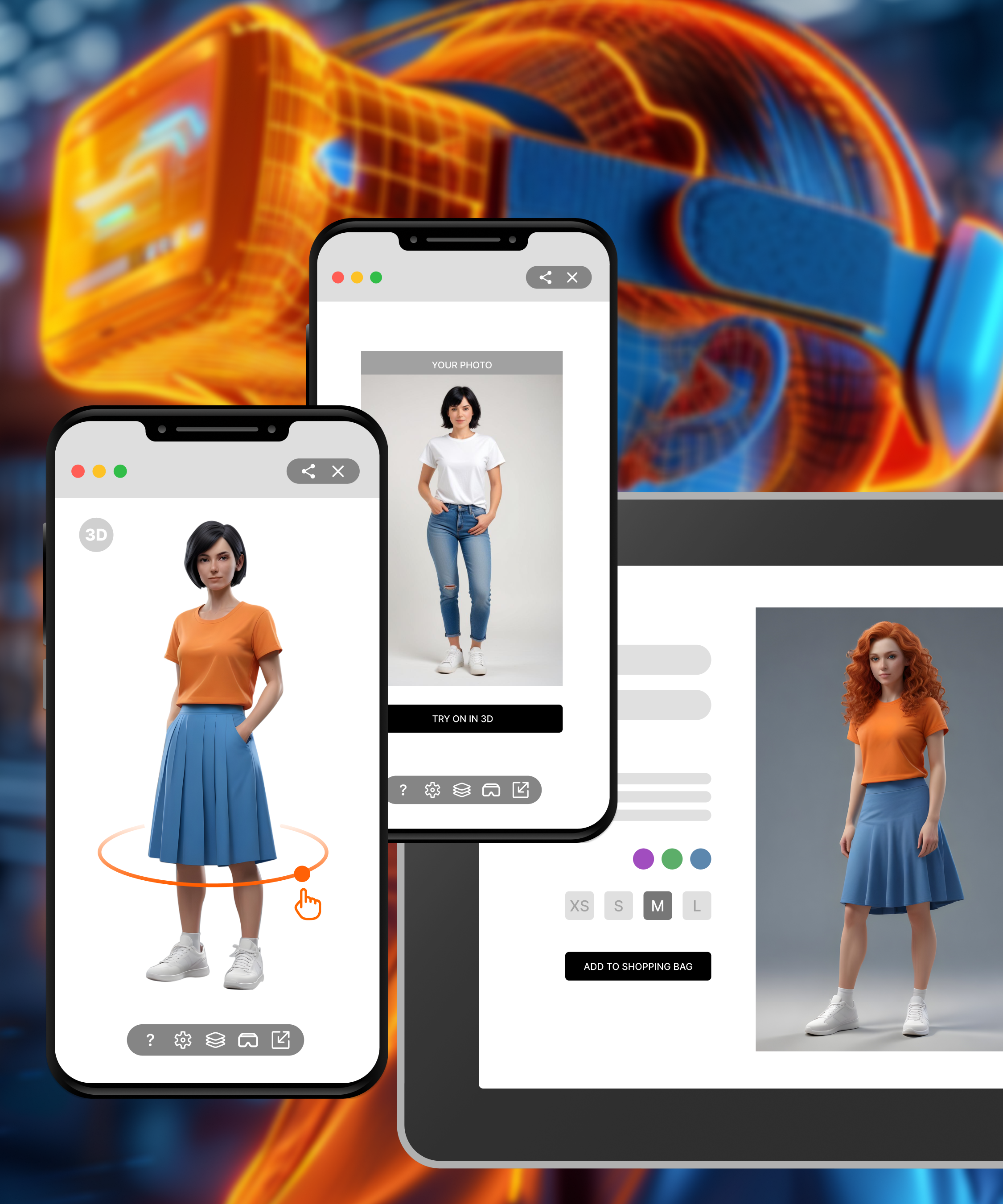 Virtual fitting room solutions