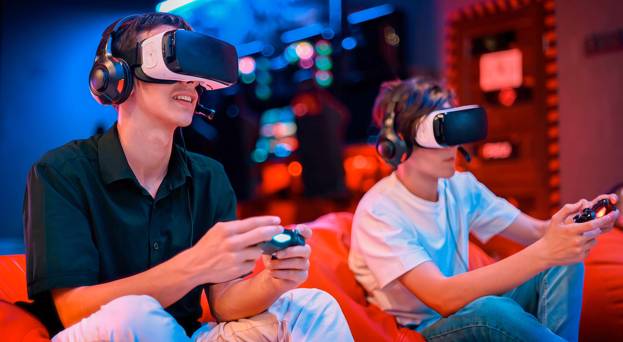 Virtual reality entertainment in gaming industry