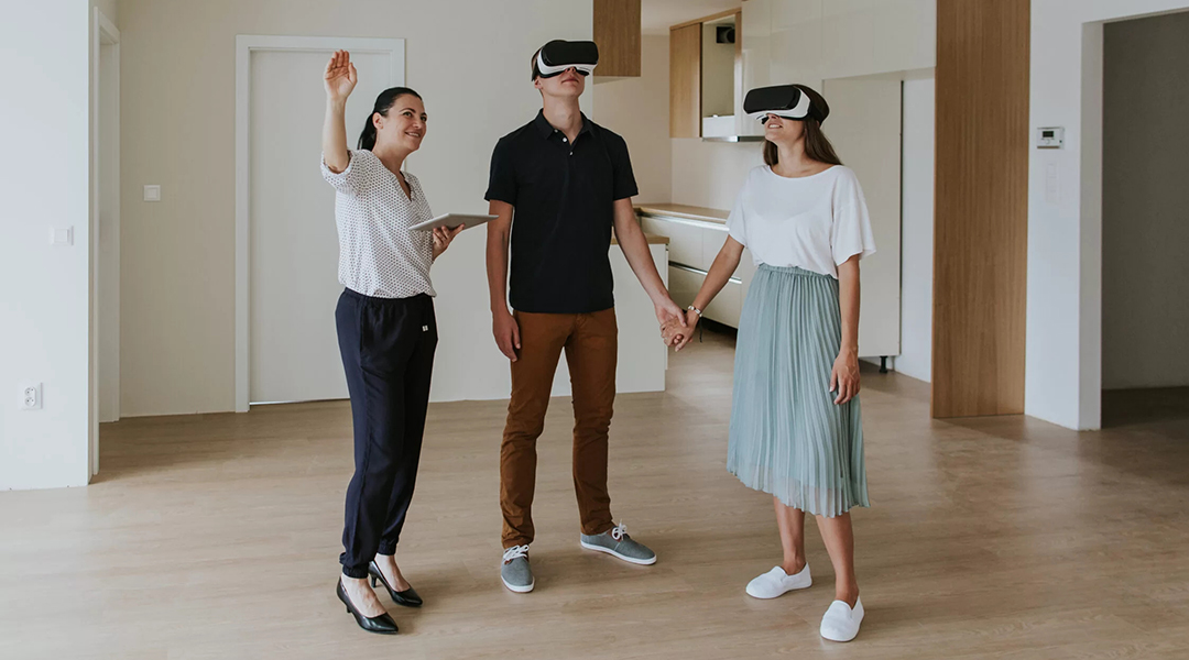 Virtual reality for real estate preview