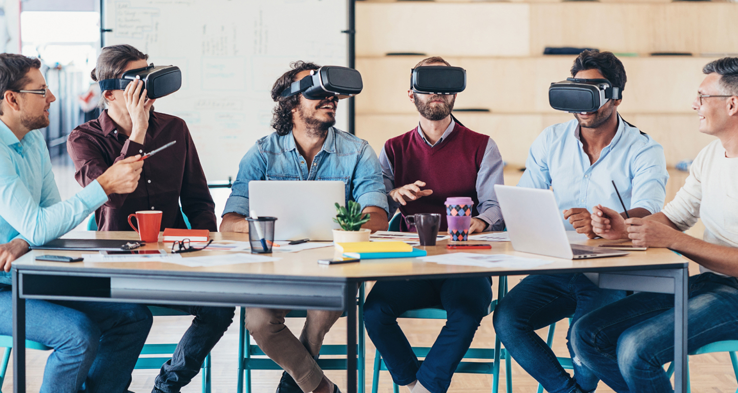 Virtual reality training in hr systems