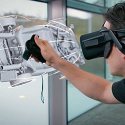 VR in mechanical engineering