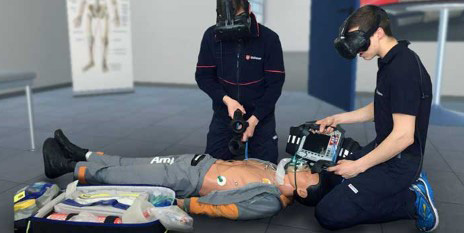 Virtual reality in medical training 08