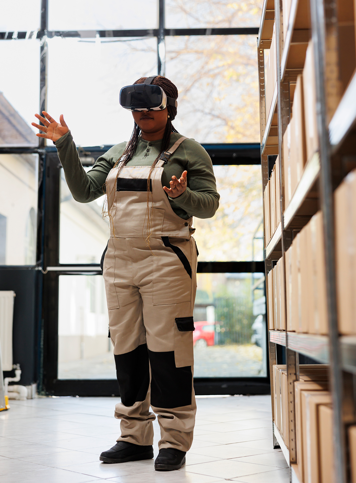 VR warehouse training